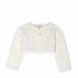 Chaqueta bebé punto corta Soleil