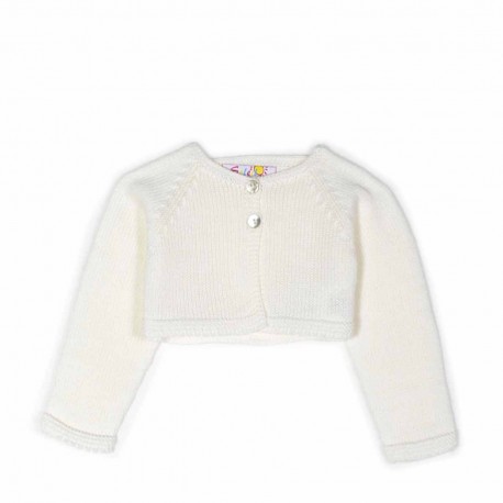 Chaqueta bebé punto corta Soleil