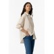 Blusa M/L de lino para mujer de Tiffosi