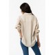 Blusa M/L de lino para mujer de Tiffosi