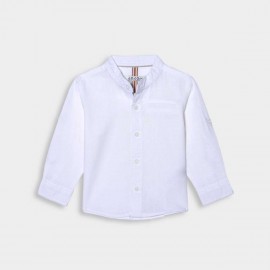 Camisa bebé manga larga cuello mao Losan