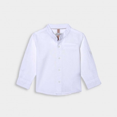 Camisa bebé manga larga cuello mao Losan