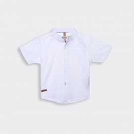 Camisa bebé manga corta cuello mao Losan