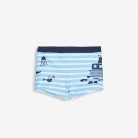 Boxer baño bebé rayas Losan