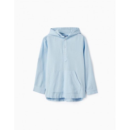 Polera con capucha y bolsillo canguro para niño de Zippy