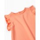 Camiseta mangas volante para niña de Zippy