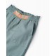 Short de lino bordado para niña de Zippy