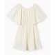 Vestido niña lino cut out Zippy
