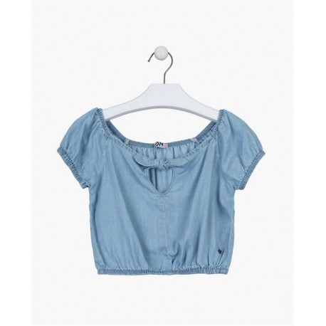 Top tencel para niña de Losan