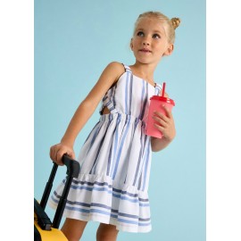 Vestido rayas "Cut out" Mayoral