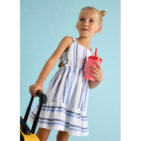 Vestido rayas "Cut out" Mayoral