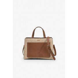 Bolso rafia combinado Vilanova
