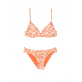 Bikini estampado aros