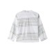 Camisa rayas cuello mao