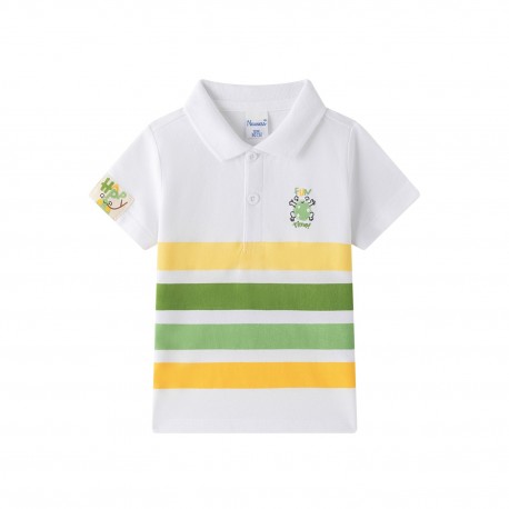 Polo rayas bebé