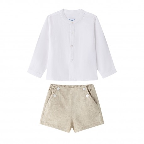 Conjunto lino bebé