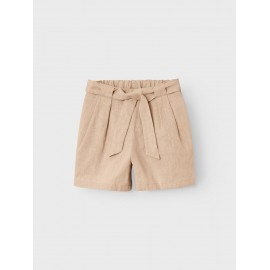 Short de lino para niña de Name It