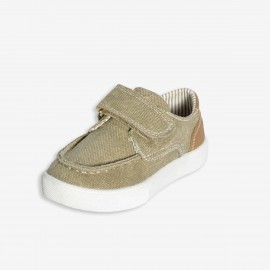Nautico de lona con velcro para niño