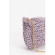 Bolso de rafia con cadena para mujer de Tiffosi