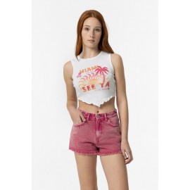 Camiseta sin mangas para niña de Tiffosi