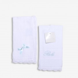 Pack de 2 gasas de algodón