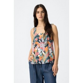 Blusa tirantas estampado Tiffosi
