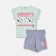 Conjunto Snoopy para niña