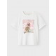 Camiseta purpurina Name It