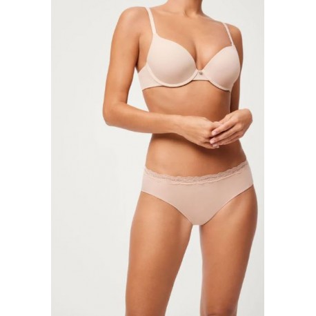 Braga midi con blonda para mujer Ysabel Mora