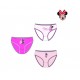Pack 3 bragas infantil Minnie