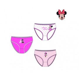 Pack 3 bragas infantil Minnie