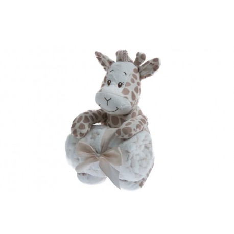 Peluche "Jirafa"+manta bebé 
