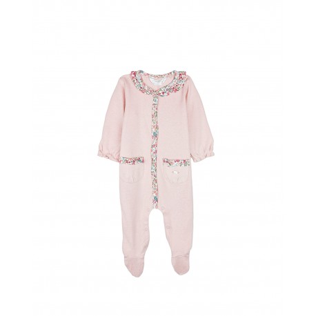 Bebé	 Pijama bebé flores de Mayoral