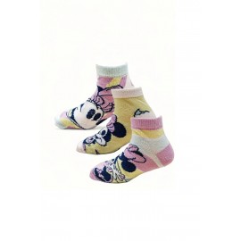 Pack de 3 calcetines de "Minnie" Inf. Niña