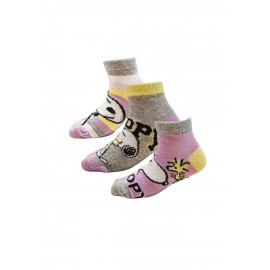 Pack de 3 calcetines "Snoopy" de Sun City