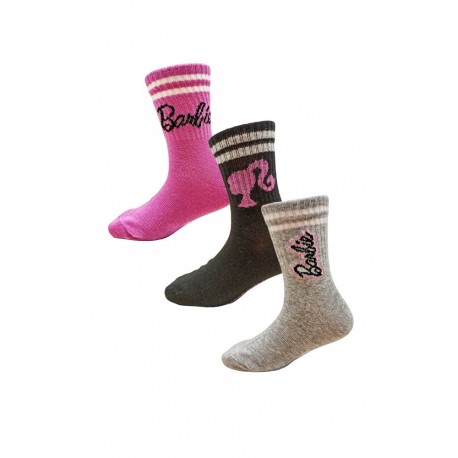 Pack 3 calcetines "Barbie"