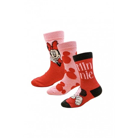 Pack 3 calcetines Minnie