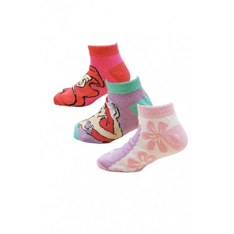 Pack 3 calcetines tobilleros "Ariel"
