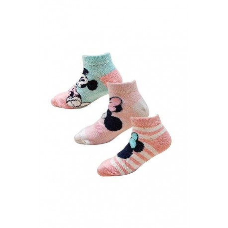 Pack 3 calcetines tobilleros "Minnie"