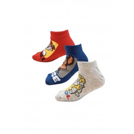 Pack 3 calcetines tobilleros "Spiderman"