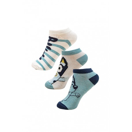 Pack 3 calcetines tobilleros "Bluey"