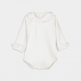 Body cuello puntilla para bebé de Calamaro