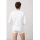 Camiseta interior afelpada para hombre Ysabel Mora