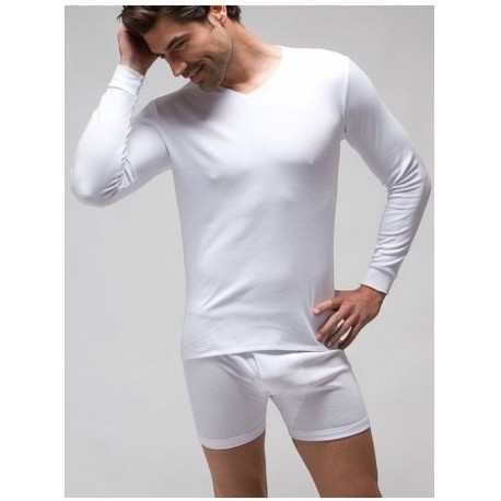 Camiseta hombre interior manga larga