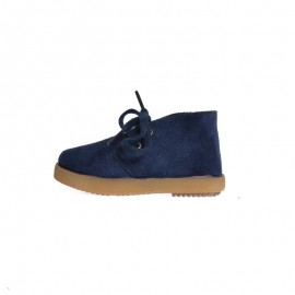 Bota infantil niño cordones 