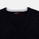 Jersey oversize cuello pico mujer