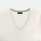 Jersey oversize cuello pico mujer