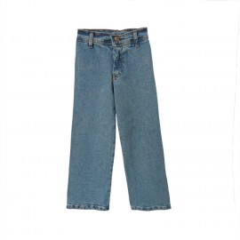 Pantalón culotte denim para niña