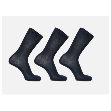 Pack 3 calcetines hombre antipresión algodón Clarin