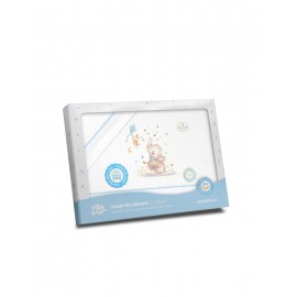 Triptico Cuna Franela Mod Elefante